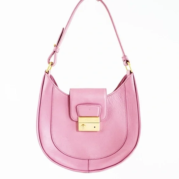 3.1 Phillip Lim Pashli Modern Hobo Bag Pink $750 Retail - Picture 6 of 11